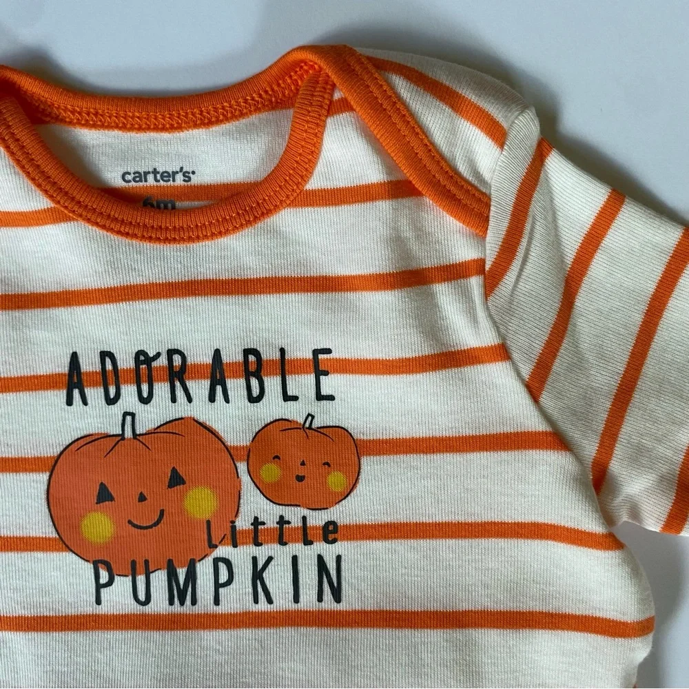 Carters pumpkin outfit